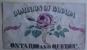 CANADA OTTAWA ROSE PICTURE ( NO STAMP)