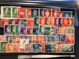 Norway mixed vintage stamps Ref 60791