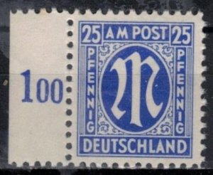 Germany - Allied Occupation - AMG - Scott 3N13 MNH