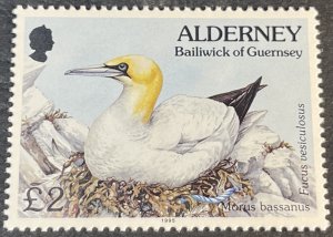 ALDERNEY # 87-MINT/NEVER HINGED----SINGLE----1994-95