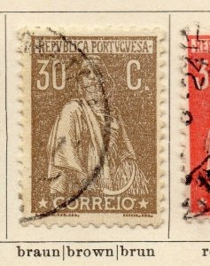 Portugal 1920-21 Early Issue Fine Used 30c. NW-178065