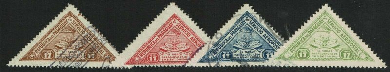 Paraguay SC# C98 - C101 Used - S11814