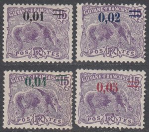 French Guiana 94-97 MH CV $2.60