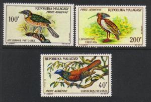 Malagasy #C72-4; air mail, birds