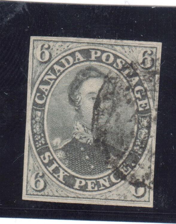 Canada #5b VF Used With Four Margins **With Certificate**