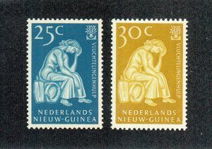 Netherlands New Guinea Scott #39-40 MNH