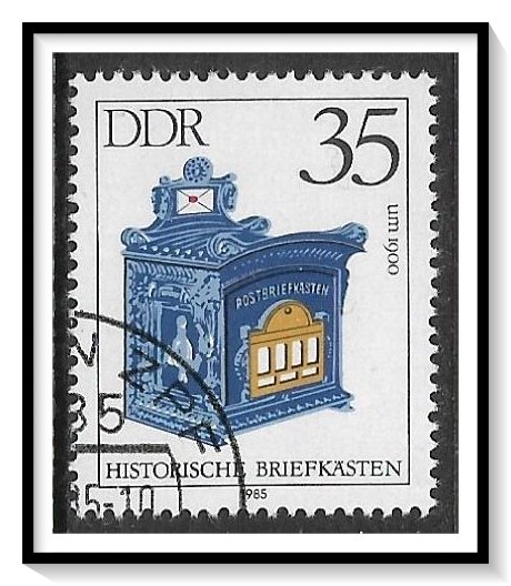 Germany DDR #2458 Antique Mailboxes CTOH