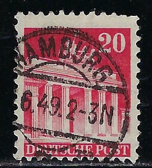 Germany AM Post Scott # 646, used