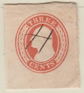 U.S. Scott #U9 Embossed Stamped Envelope - Used Single