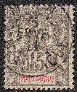 Martinique Sc #41 Used