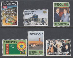 Turkmenistan 53-58 MNH VF