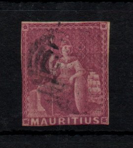 Mauritius 1858-62 9d magenta SG29 fine used WS39004