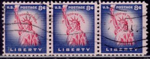 United States,1954-68, Liberty Issue, Statue of Liberty, 8c, sc#1041, used