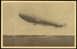 Airship Luftschiff Zeppelin Flight Photo Postal Card Europe Germany Mint