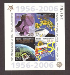 Bosnia and Herzegovina ( Croat admin )  #151e   MNH 2006  Europa stamps 50 years