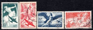 5003 - France 1946 - Legends - Airmail - Used Set