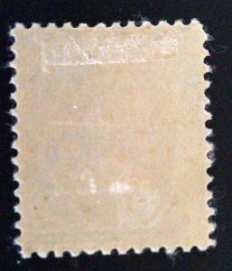 Scott#340 - 15c  Pale Ultramarine - Washington - HR OG - 1909