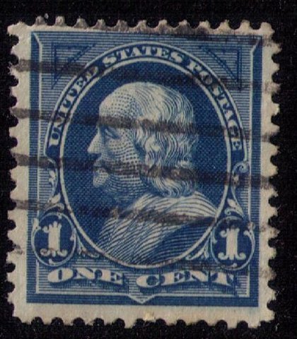 US Sc 247 Used Blue F-VF