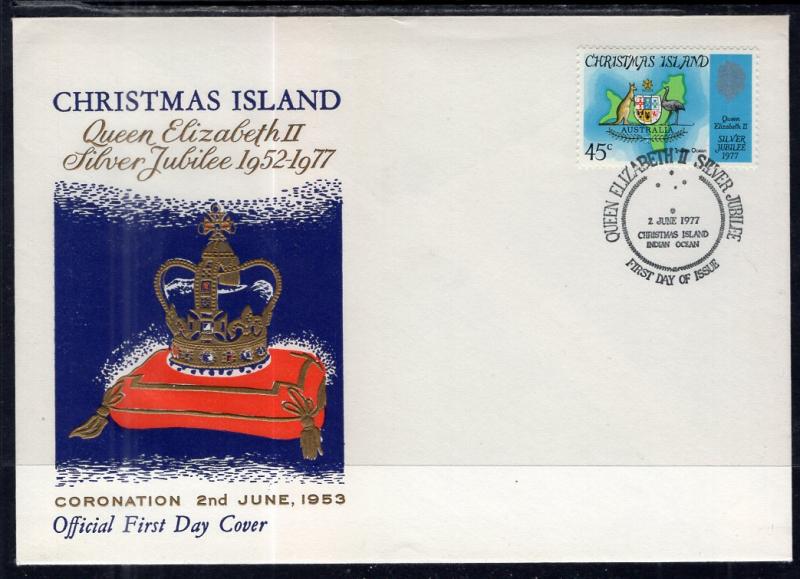 Christmas Island 85 U/A FDC