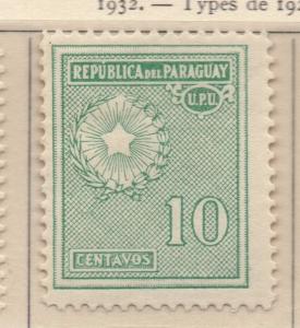 Paraguay 1932 Early Issue Fine Mint Hinged 10c. 169912