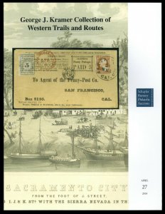 Schuyler Rumsey Auction Catalog: George J. Kramer Coll. of Western Trails/Routes