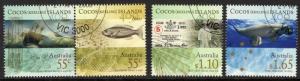 COCOS (KEELING) ISLANDS SG438/41 2009 ANNIV OF FIRST SIGHTING OF COCOS FINE USED