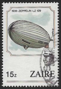 Zaire #1165 (1984), postally used single, cat. $1.00