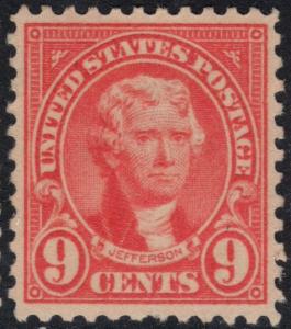 U.S. Scott #561 9-Cent Jefferson Stamp - Mint Single