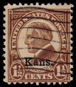 US #659 Warren G. Harding; Used (2.90)