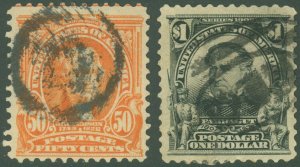 US Scott #310-311, Both Used, F/VF, SCV $125(SK)