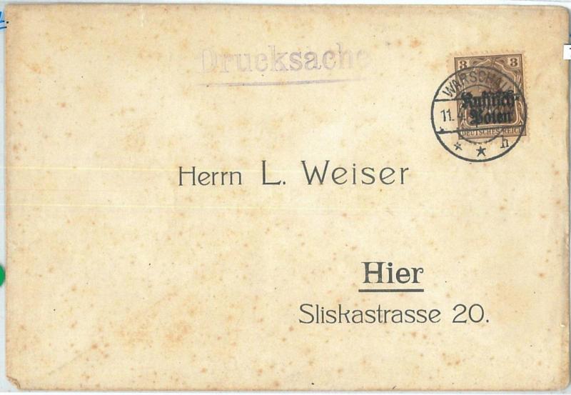 70029 - GERMANY Poland - POSTAL HISTORY - NICE COVER  1966