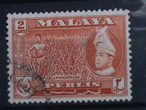 ​MALAYSIA STAMPS: 1961 SC#85 -VERY OLD USED SETS STAMP. VERY RARE