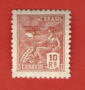 BRAZIL SCOTT#467 1939 10r AVIATION - MNH