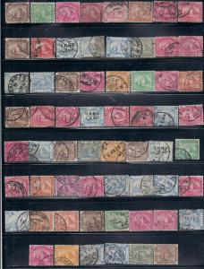 Egypt Lot of 62 Sphinx & Pyramid issues 1879-1906