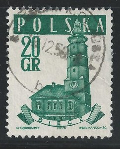Poland #805 20g Townhall - Biecz - Used