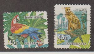 Australia Scott #1390-1391 Stamp - Used Set