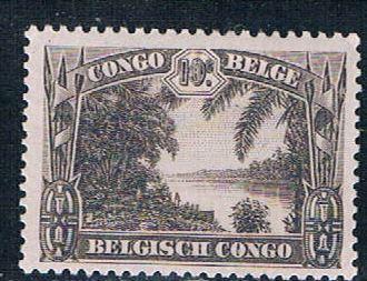 Belgian Congo 139 MLH View of Sankaru 1931 (B0404)+