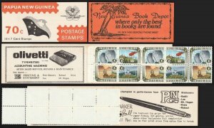 PAPUA NEW GUINEA 1972 National Day 7c booklet + 1973 Telecom booklets. MNH **.