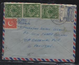 PAKISTAN (P2304B)  FROM BAHAWALPUR 6A+4AX3+2A A/M  TO USA 