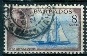 Barbados; 1950: Sc. # 221; Used Single Stamp