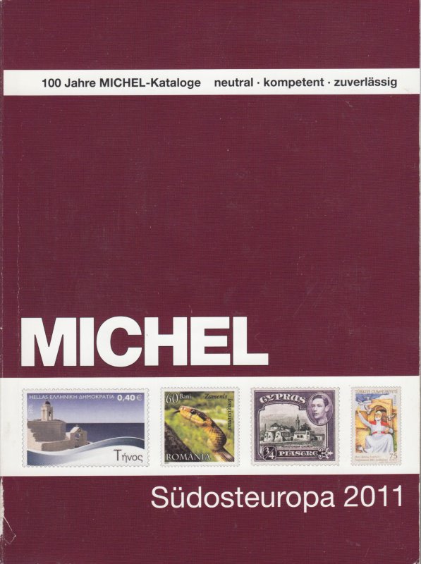 Michel Südosteuropa 2011 stamp catalog for Southeast European countries, used