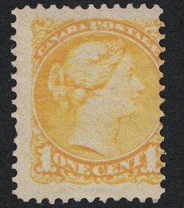 Canada SC# 35 Mint Light Hinged - Shifted Right - S17794