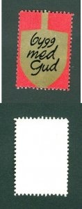 Sweden. 1930 +_ Poster Stamp  MNG. Salvation Army. Spade  Build With God