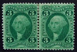 USA, Scott R18c, MINT Horizontal Pair