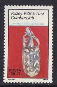 Cyprus Turkish  #184  MNH  1986  archaeology 20 l