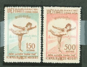 Vietnam/North (Democratic Republic) #67-68  Single (Complete Set)