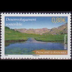 ANDORRA FR. 2008 - Scott# 644 Development Set of 1 NH