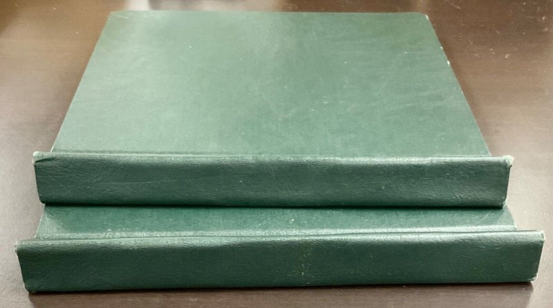 Set of 2 Poole United States Spring Back Albums 10 1/4 x 10 3/4 inches