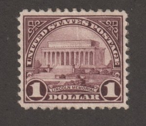 EDSROOM-17497 US 571 LH 1923 High Value Lincoln Memorial CV$35