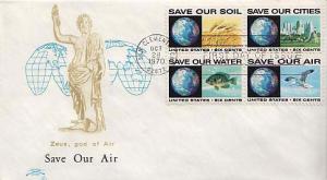 United States, First Day Cover, Fish, Birds